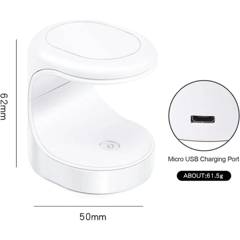 Mini Lampara De Uñas Led Uv 16w Secador