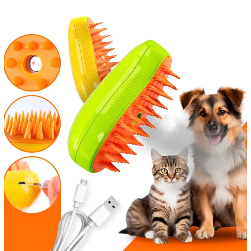 Cepillo A Vapor Para Mascotas