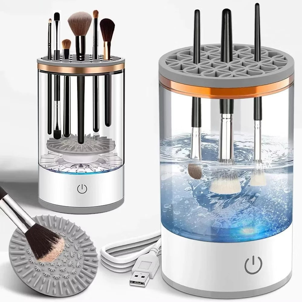 Lavadora automática de brochas de maquil
